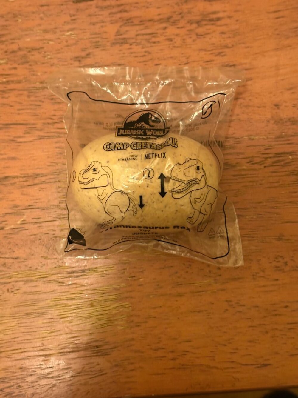 Mcdonalds Jurassic World Camp Cretaceous Tyrannosaurus Rex Happy Meal Toy #5